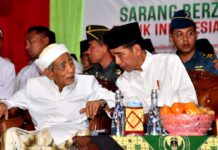 Sowan ke KH. Maimoen Zubair, Jokowi Hanya Sebagai Tamu
