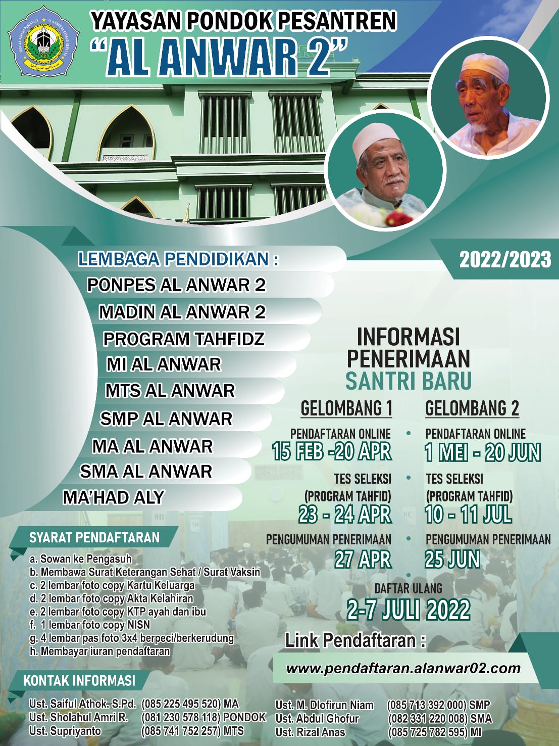 Brosur Yayasan Al-Anwar 2